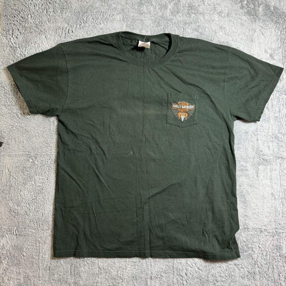 Harley Davidson T Shirt Mens XL Short Sleeve Chicagoland Illinois NWOT - Picture 3 of 6